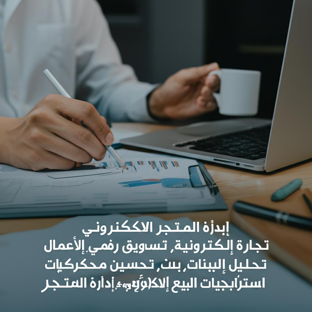 إدارة المتجر الإلكتروني,تجارة إلكترونية,تسويق رقمي,إدارة الأعمال,تحليل البيانات,تحسين محركات البحث,استراتيجيات البيع