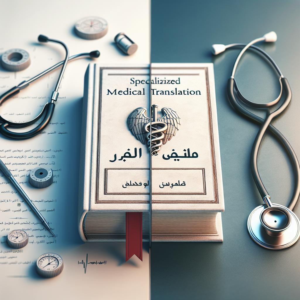 ترجمة طبية متخصصة من الإنجليزية إلى العربية والعكس