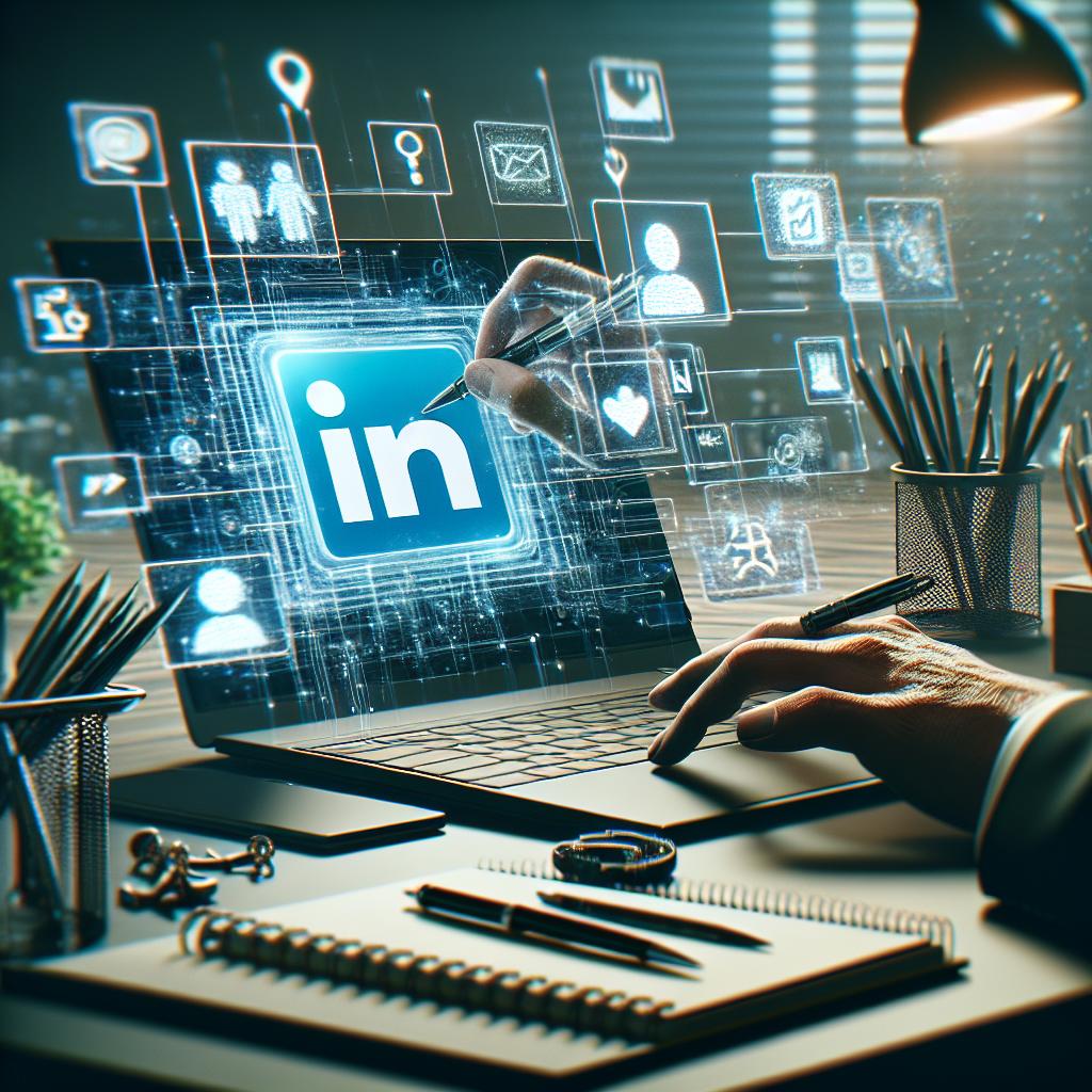 بناء حساب لينكدإن احترافي لشركتك في العالم الرقمي
