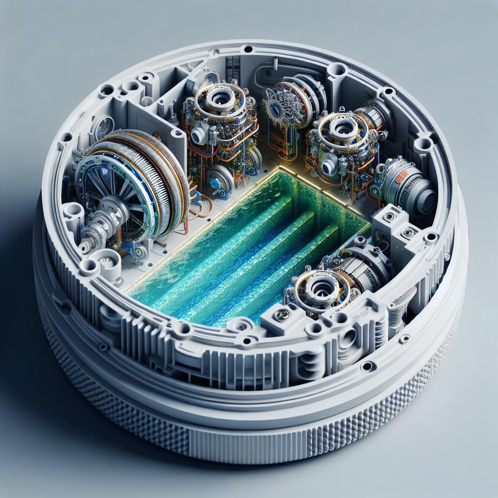 تصميم أنظمة كهروميكانيكية للمسابح والجاكوزي