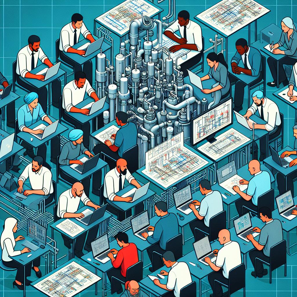 مراجعة وتصميم مخططات كهربائية وميكانيكية MEP