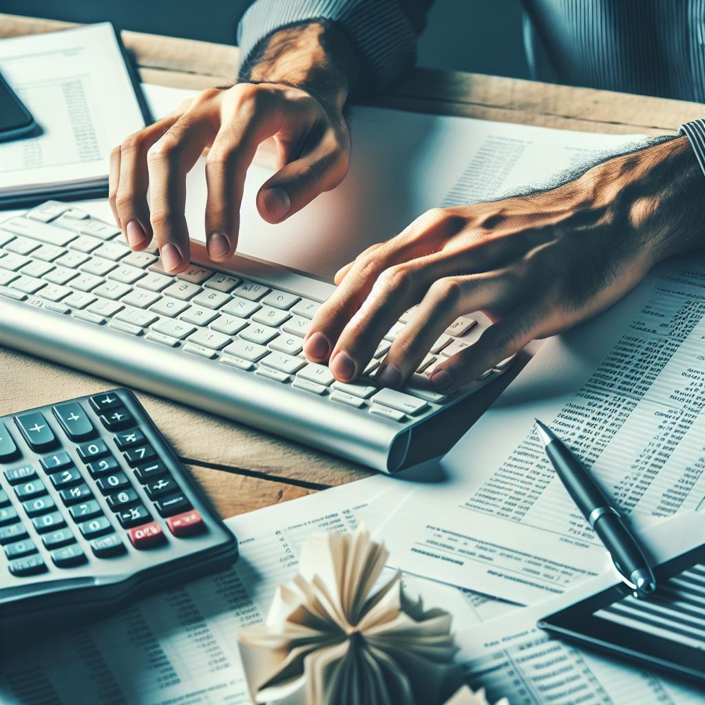 خدمات محاسبية ومالية وإدخال فواتير على برنامج دفتره