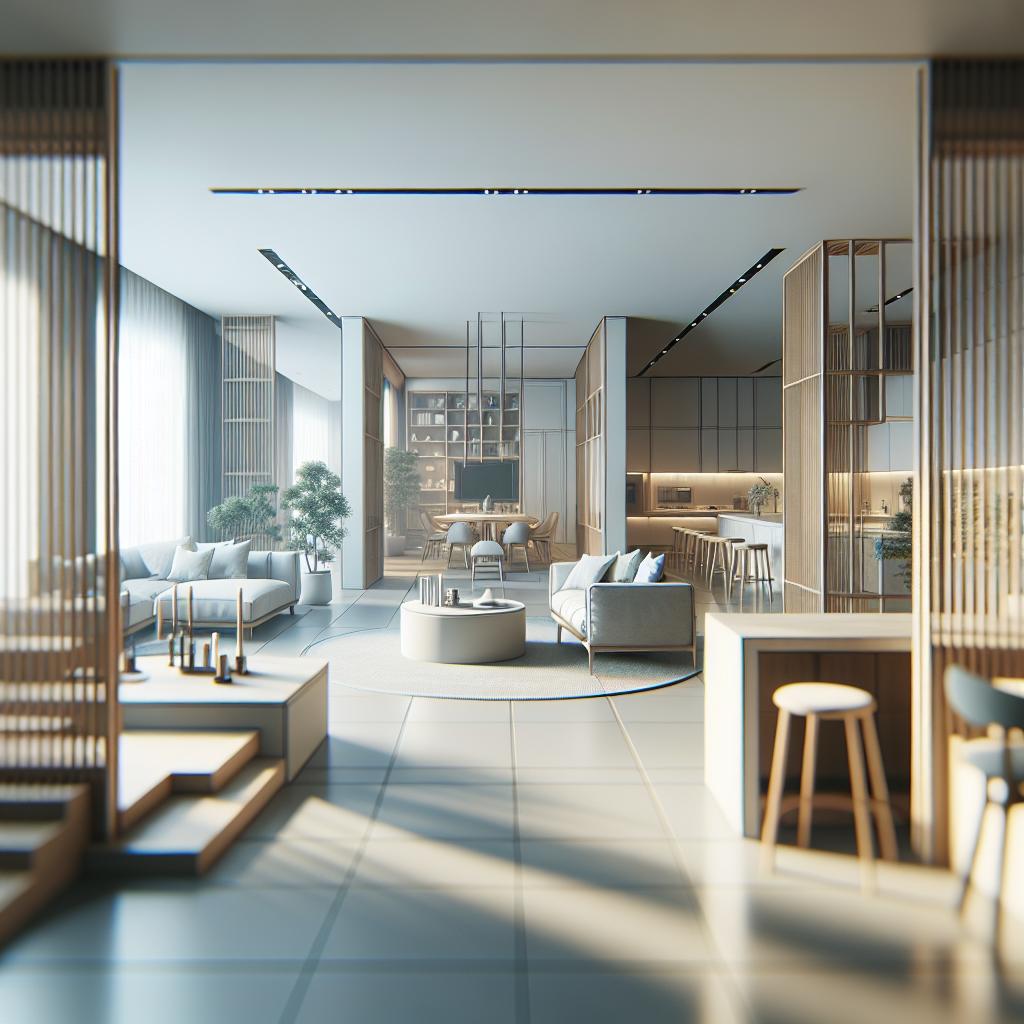 تصميم داخلي ومعماري بمخططات ثلاثية الأبعاد عالية الجودة