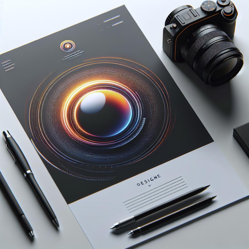 تصميم ورق مراسلات للشركات بدون شعار