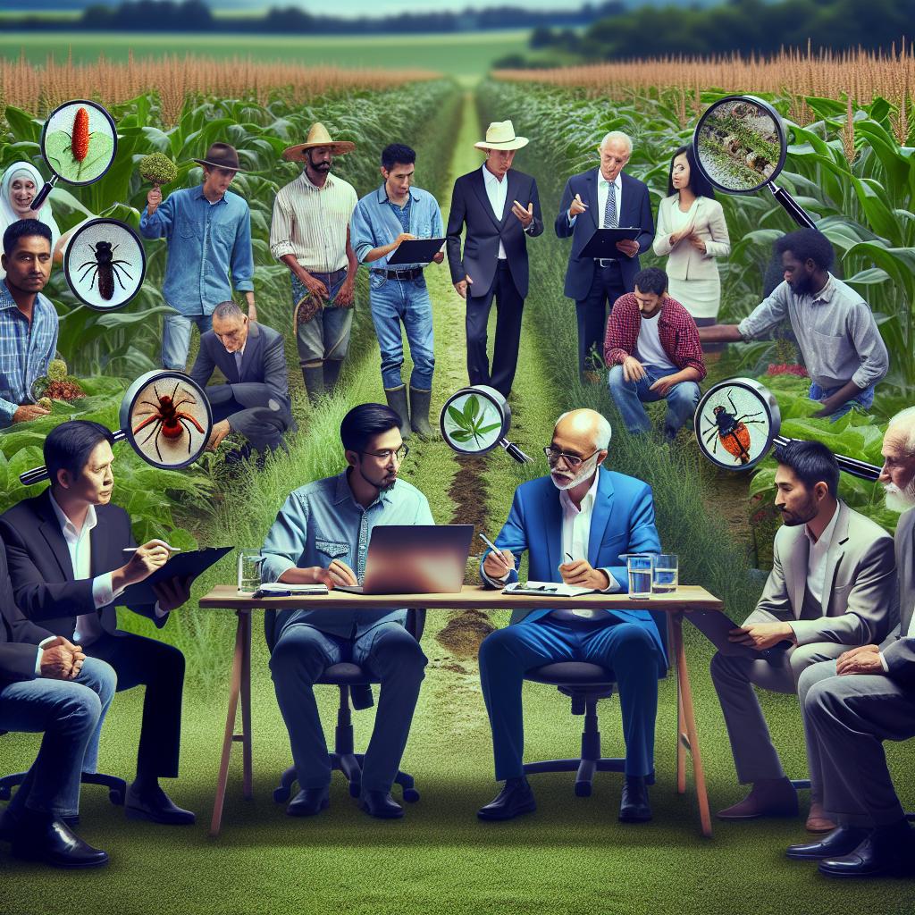 استشارات زراعية وتوجيهات لتحديد الأمراض والآفات