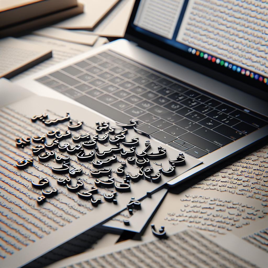 كتابة وتنسيق ملفات وورد بالعربية والانجليزية