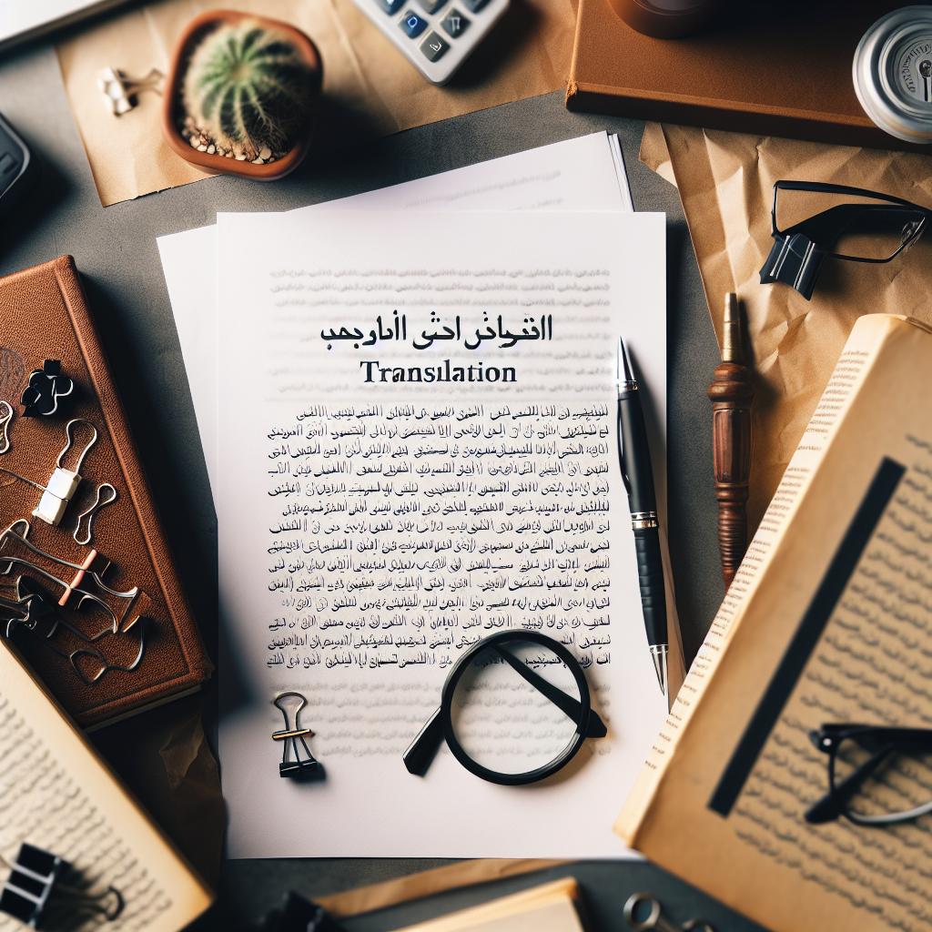ترجمة أكاديمية احترافية عربي إنجليزي للبحوث والرسائل
