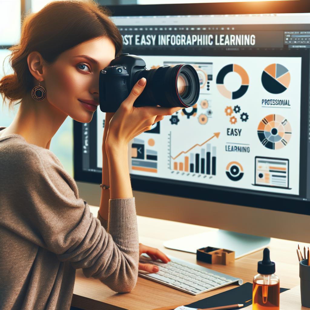تعلم تصميم الإنفوجرافيك بسهولة واحترافية