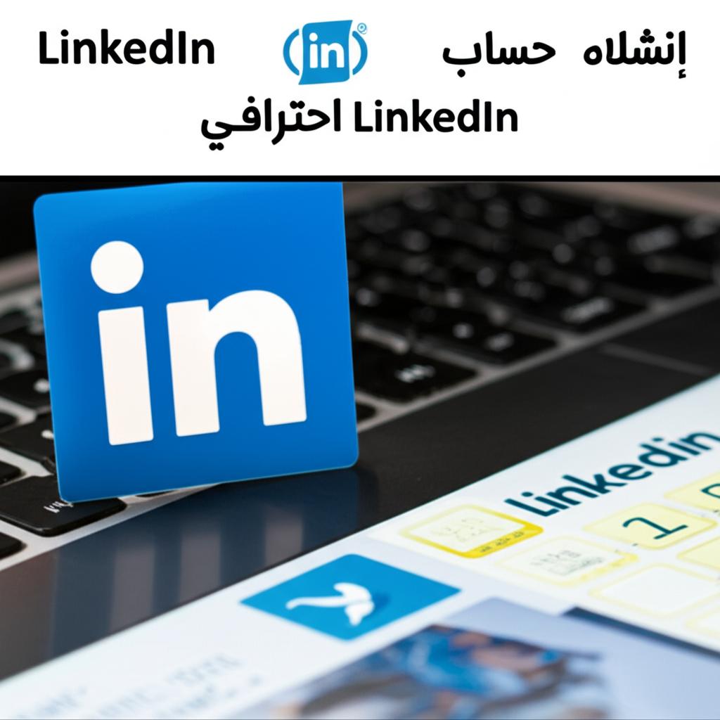 إنشاء حساب,LinkedIn,حساب احترافي,تواصل مهني,تطوير مهني,شبكات اجتماعية,وظائف