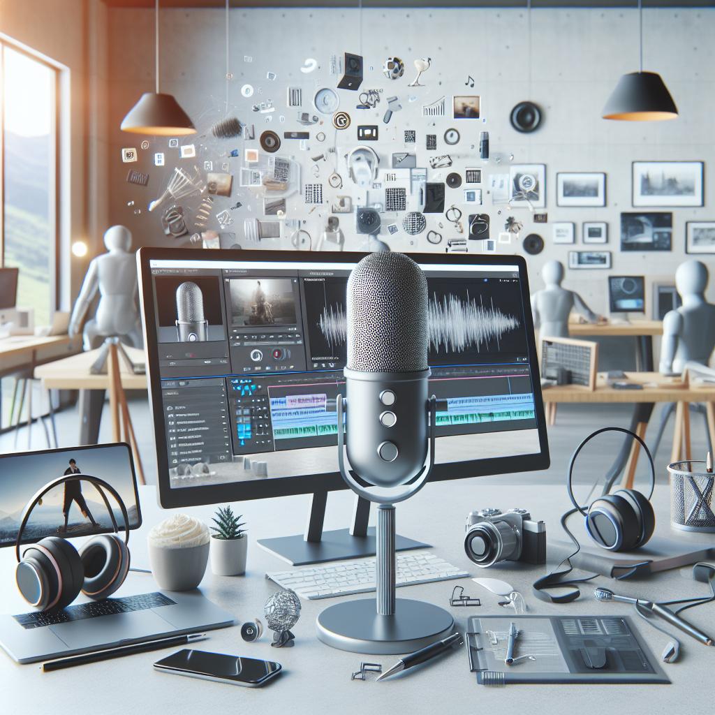 صنع فيديوهات,مونتاج فيديو,تعليق صوتي بالذكاء الاصطناعي,إنتاج الفيديو,فيديوهات احترافية,تحرير الفيديو