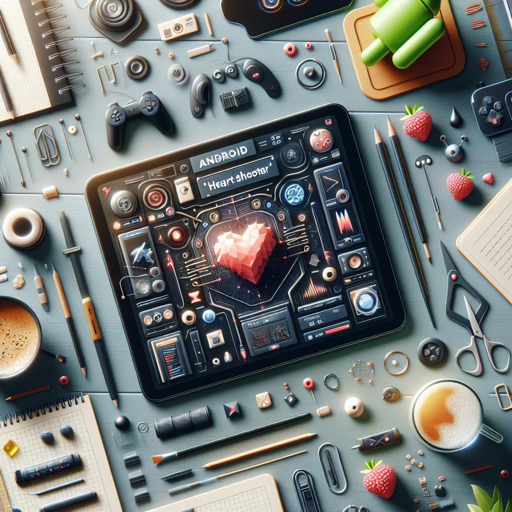 تطوير ألعاب,ألعاب أندرويد,لعبة Heart Shooter,برمجة الألعاب,تصميم ألعاب,تقنيات الألعاب,صناعة الألعاب