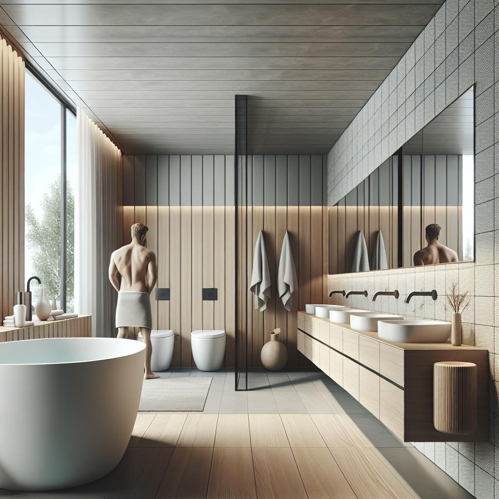 تصميم حمامات,حمامات عصرية,ديكور داخلي,تصميم داخلي,أفكار تصميم,تجديد الحمامات,مساحات صغيرة