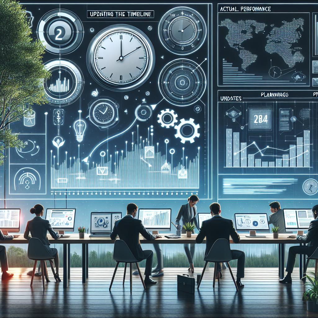 تحديث الجدول الزمني,مشاريع,تحليل الأداء,إدارة المشاريع,تخطيط,تحسين الأداء,توقيت المشاريع