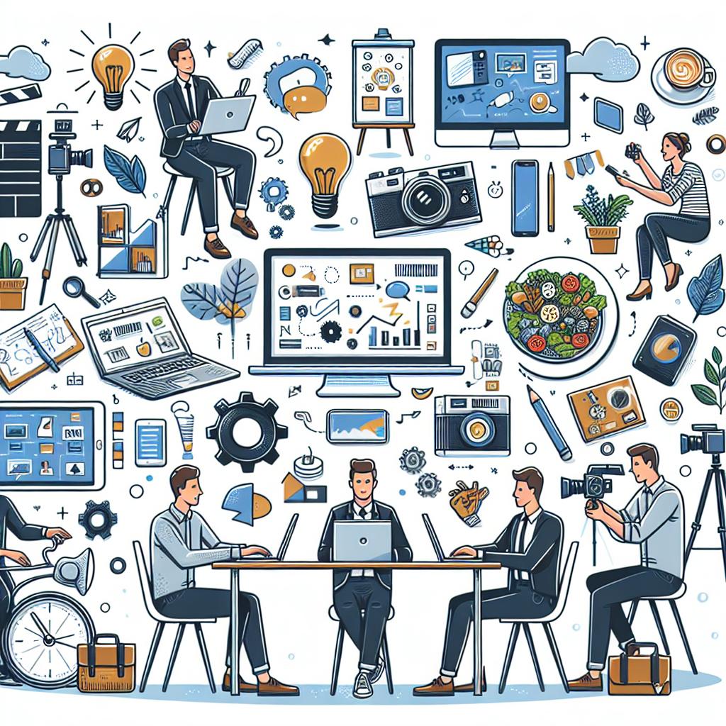 إنشاء فيديوهات, فيديوهات وايت بورد, محتوى مرئي, تسويق رقمي, أفكار إبداعية, إنتاج فيديو, تصميم فيديوهات