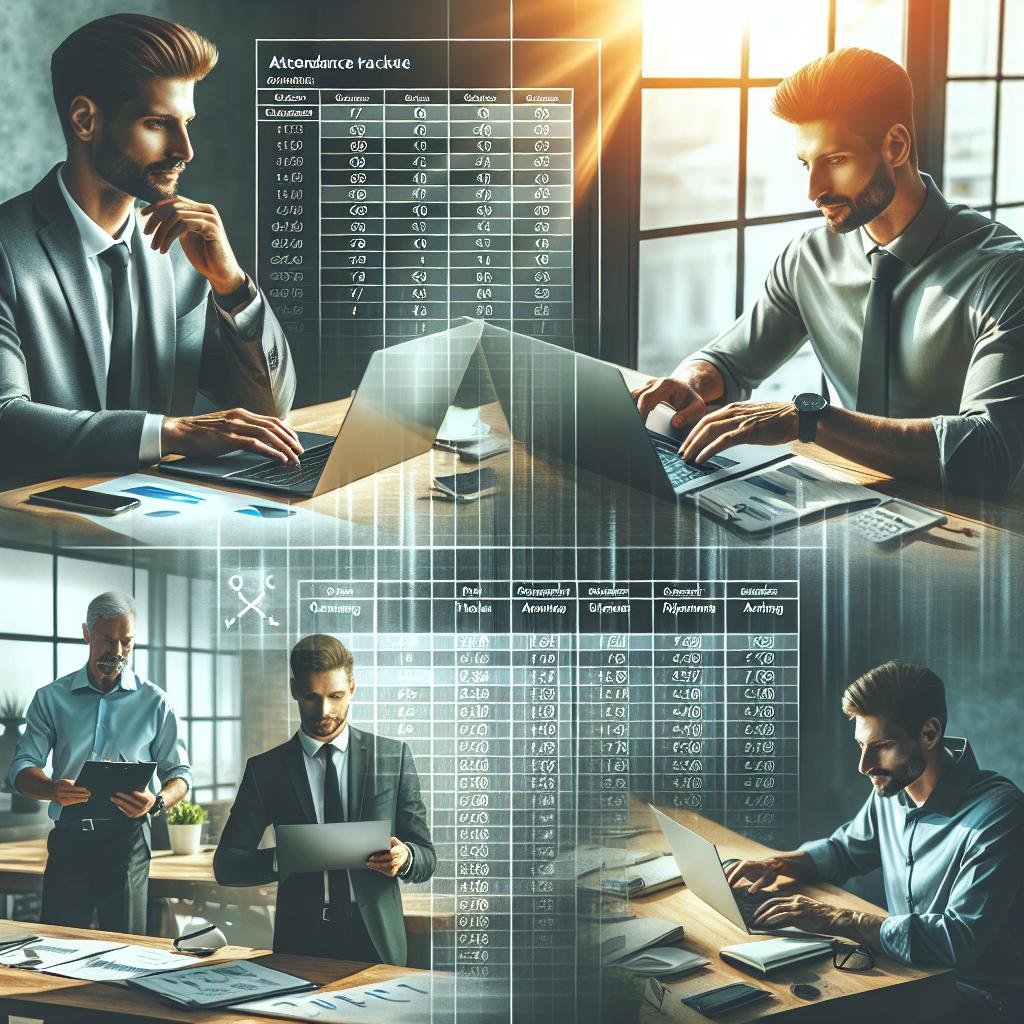 حساب الحضور,غياب,إنصراف,ملف إكسل,إدارة الوقت,التقارير,تنظيم العمل