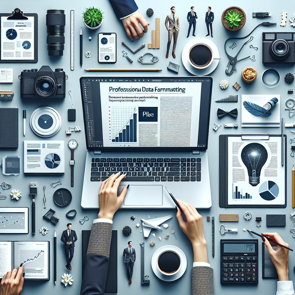 تنسيق بيانات,وورد,تنسيق احترافي,ملف وورد,تحسين بيانات,نصوص,تقنيات وورد