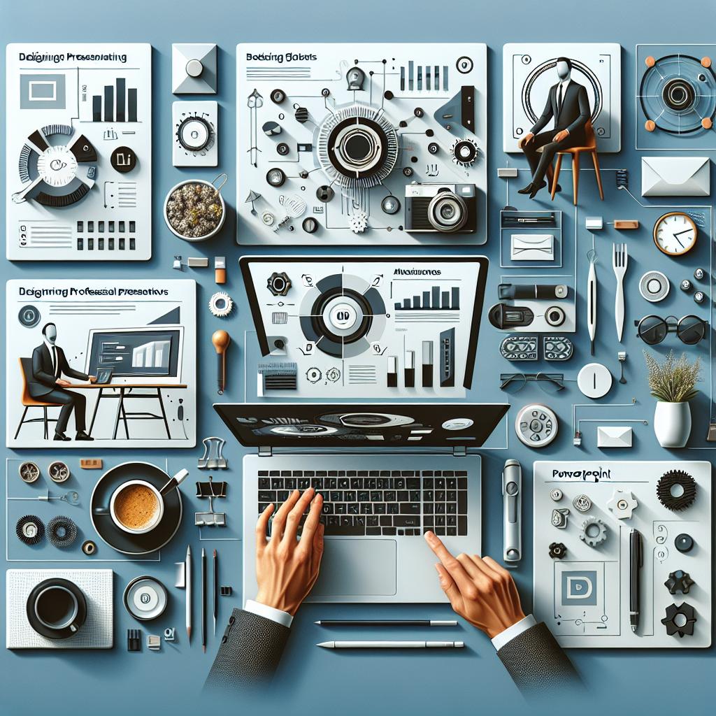 تصميم عروض تقديمية,بوربوينت,تصميم احترافي,عروض تقديمية,برامج التصميم,مهارات تقديم,تكنولوجيا المعلومات