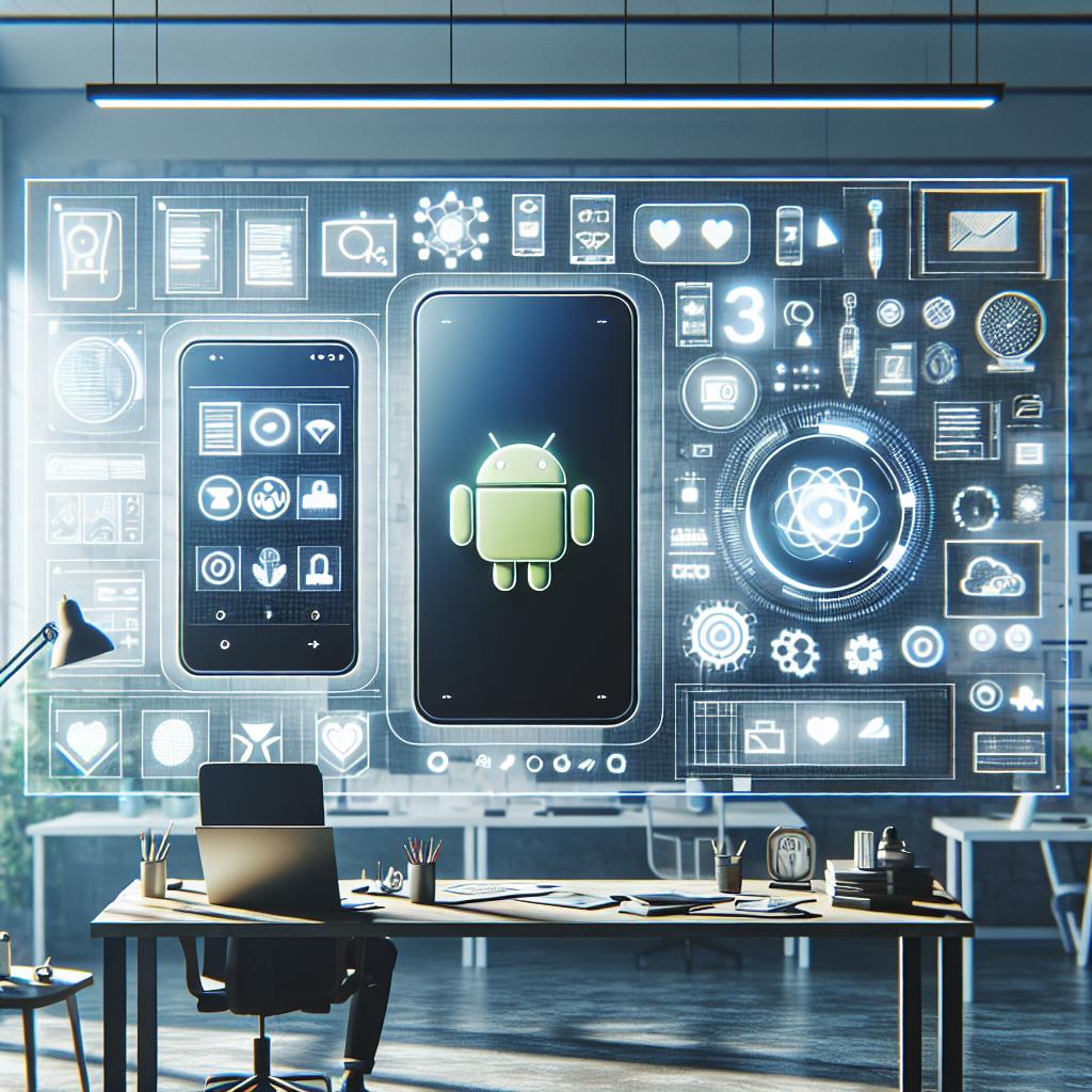 تصميم تطبيقات,أندرويد,واجهات المستخدم,شعار مخصص,تطوير البرمجيات,تكنولوجيا المعلومات,تطبيقات الهواتف الذكية