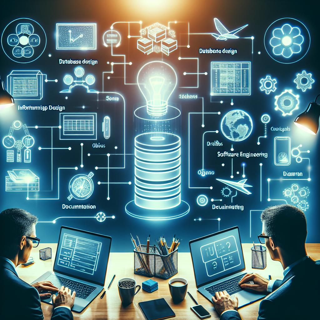 تصميم ERD, قواعد بيانات, توثيق, تحليل البيانات, هندسة البرمجيات, تطوير نظم المعلومات, رسم بياني