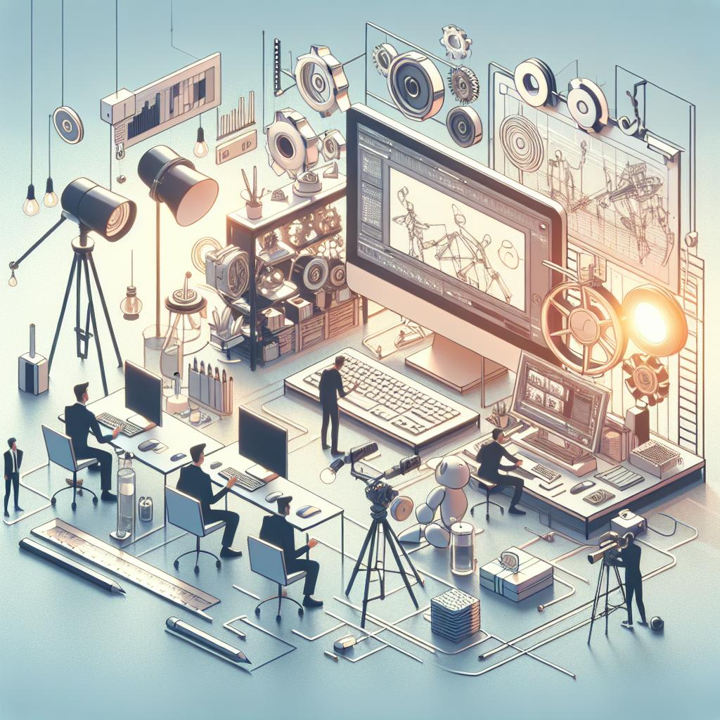 فيديو,رسوم متحركة,إنشاء,احترافي,تكنولوجيا,إبداع,محتوى مرئي