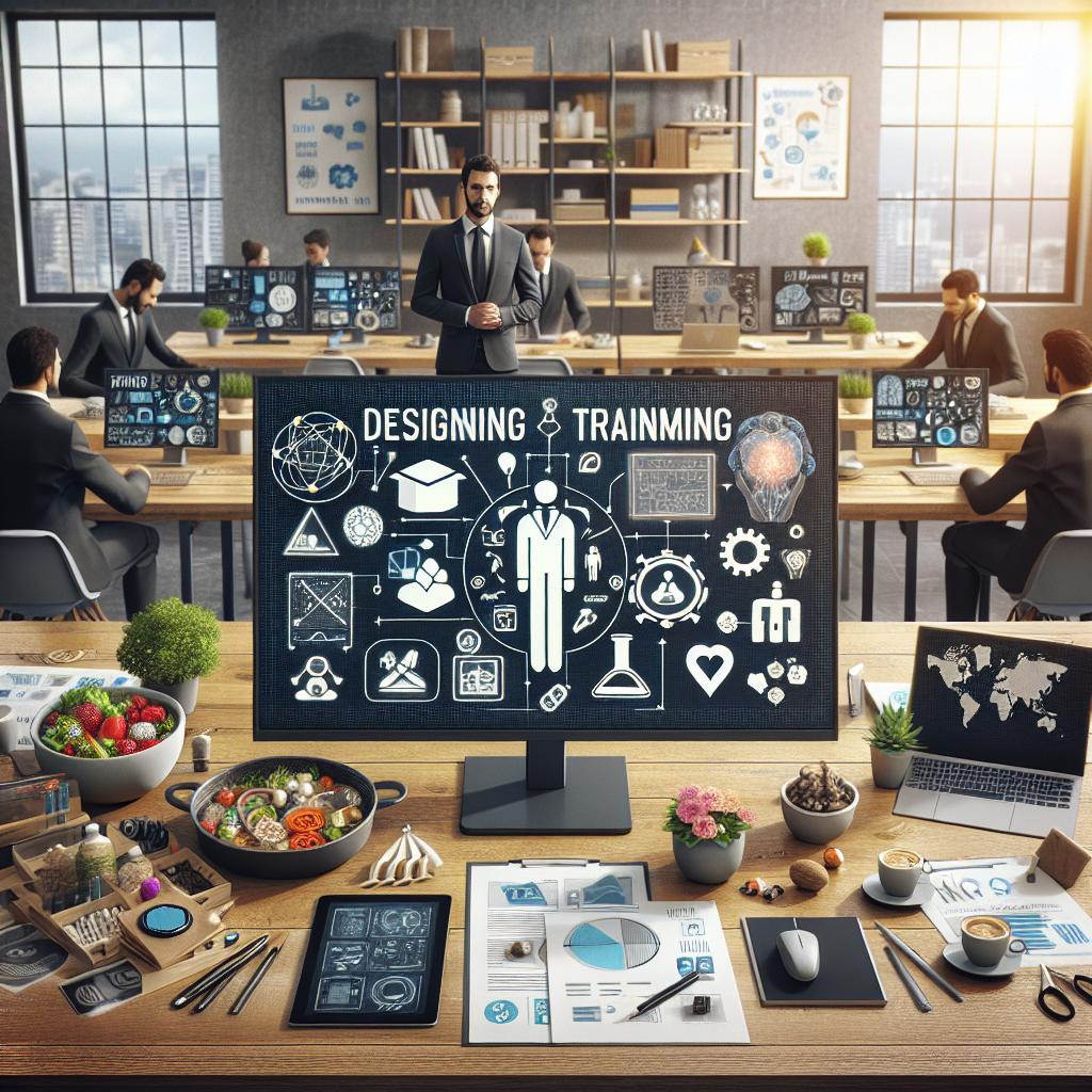 تصميم حقائب تدريبية, محتوى علمي, تدريب, تطوير مهني, تعليم, تصميم, تقنيات التدريب