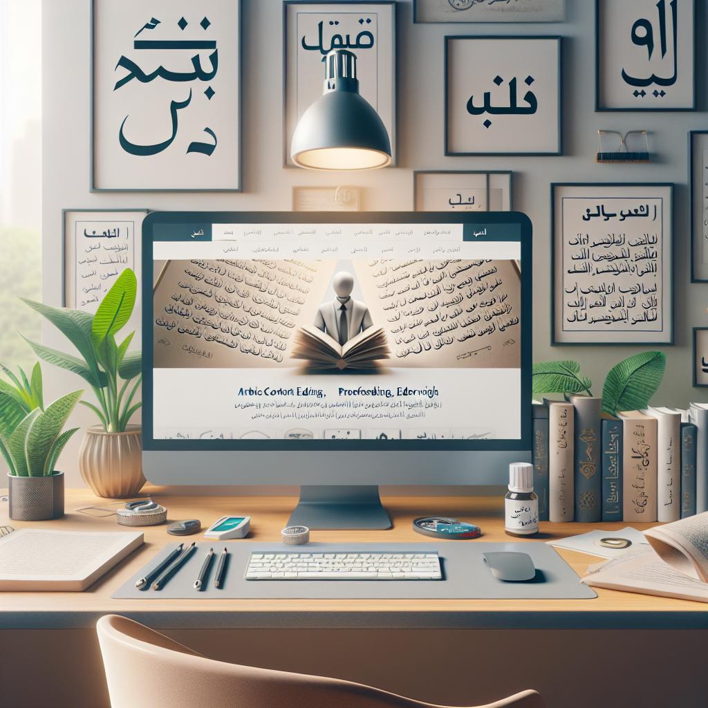 تحرير محتوى, تدقيق لغوي, كتب عربية, مقالات, إعلانات, لغة عربية, خدمات تحرير