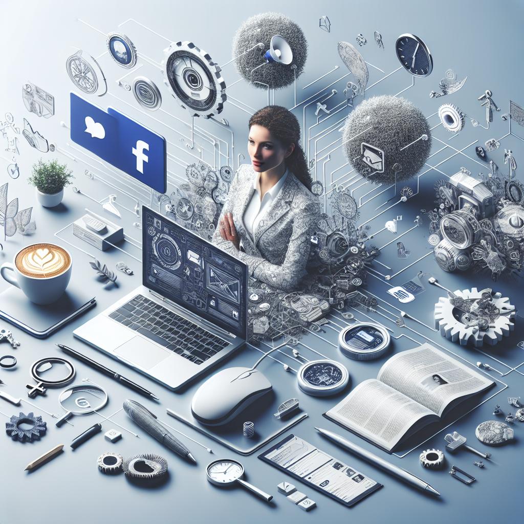 إدارة صفحات فيسبوك, تسويق رقمي, وسائل التواصل الاجتماعي, التواصل مع العملاء, استراتيجيات التسويق, تحسين الأداء, إدارة المحتوى