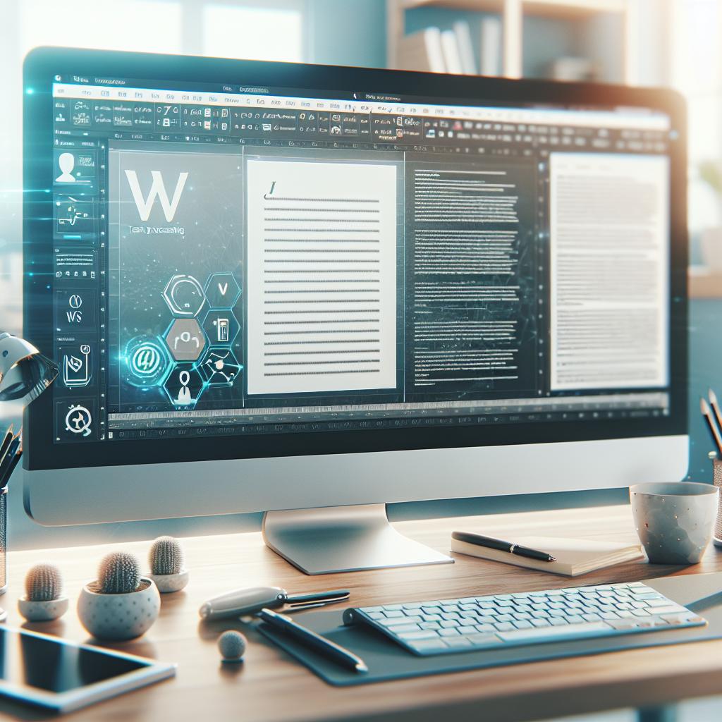 معالجة نصوص,برنامج Word,احترافية,تكنولوجيا المعلومات,مهارات المكتبية,برامج كمبيوتر,تعليم