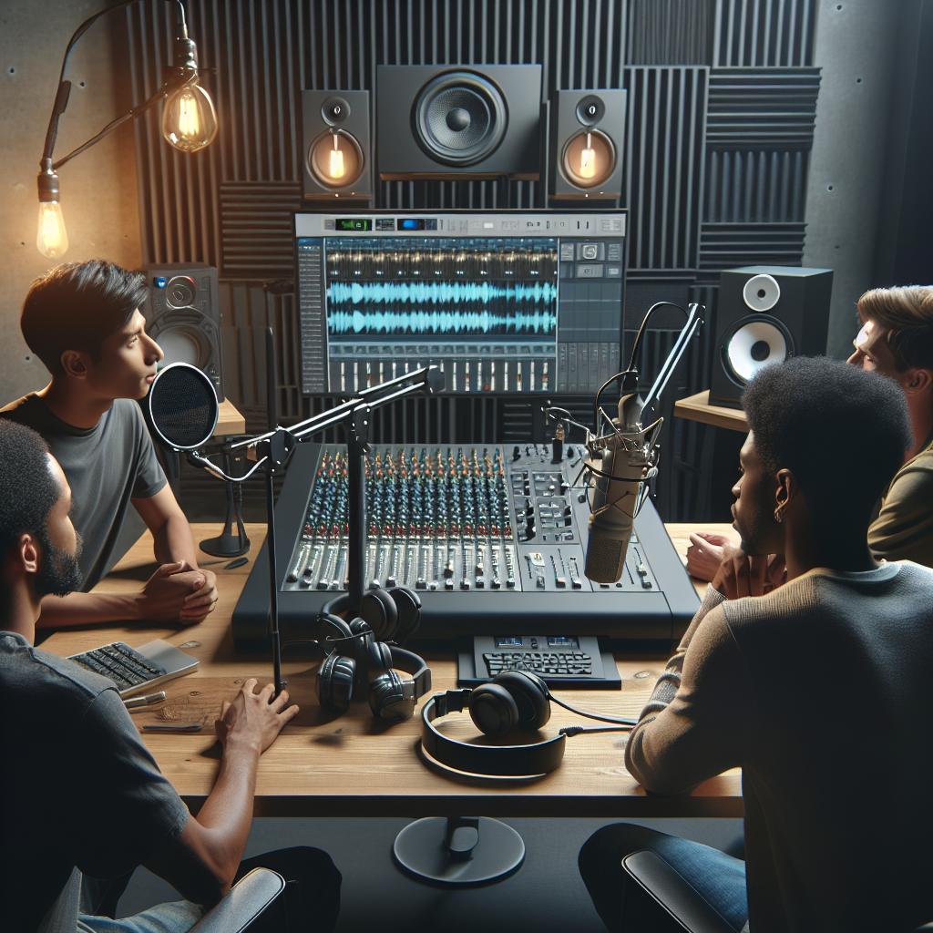 هندسة الصوت,الدوبلاج,تحسين جودة الصوت,ملفات صوتية,تقنيات الصوت,استوديوهات الصوت,إنتاج الصوت