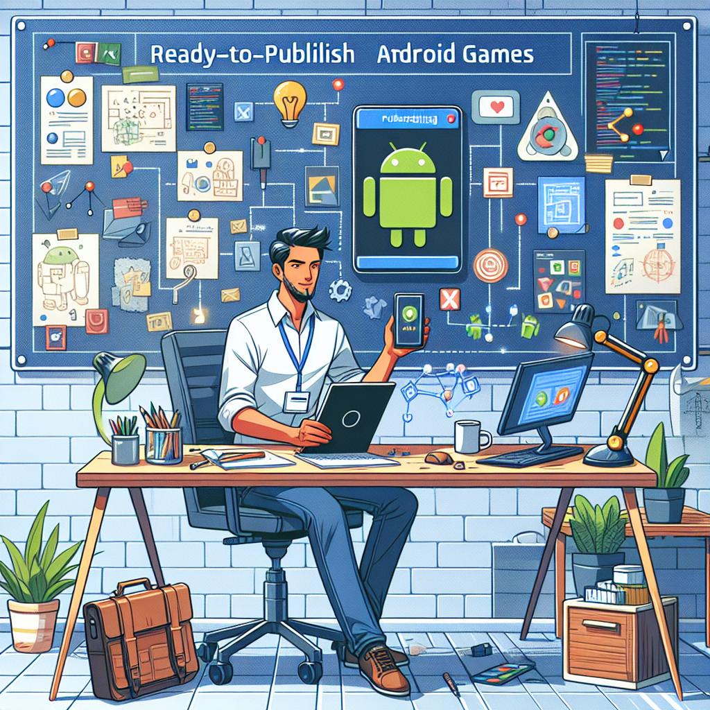 ألعاب أندرويد,تصميم ألعاب,متجر Google Play,تطوير ألعاب,ألعاب جاهزة للنشر,تقنية,تجارة إلكترونية