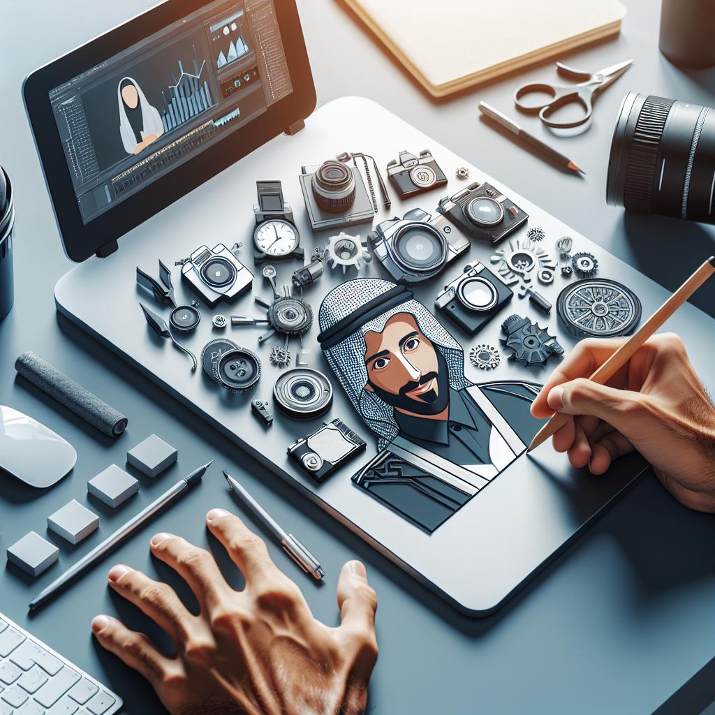 تصميم فيديو,فيديو مبتكر,أسلوب احترافي,تقنيات التصميم,إبداع بصري,محتوى مرئي,تصميم سهل